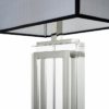 Kép 2/3 - Arlington asztali lámpa szürke-nikkel