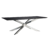 Kép 1/6 - Blackbone Matrix étkezőasztal ezüst 240 cm