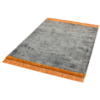 Kép 2/5 - Elgin szőnyeg szürke/narancs 160x230 cm