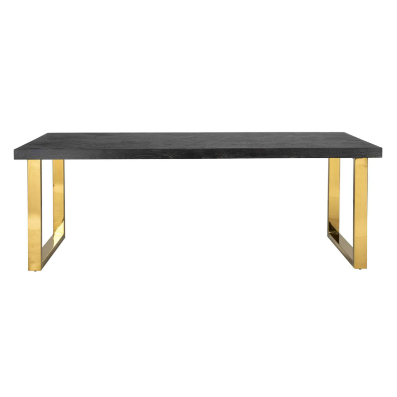 Blackbone étkezőasztal arany 220 cm