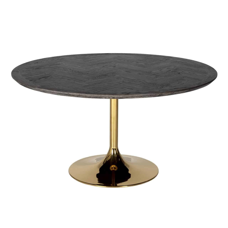 Blackbone étkezőasztal arany 140 cm